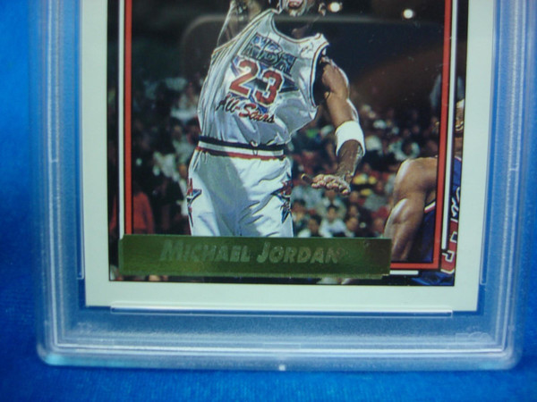 PSA 8 1992 Topps Gold Michael Jordan #115 All-Star Basketball Card - NM-MT