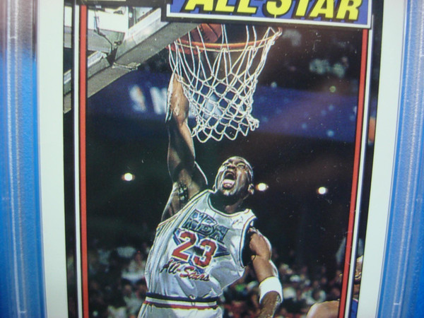 PSA 8 1992 Topps Gold Michael Jordan #115 All-Star Basketball Card - NM-MT