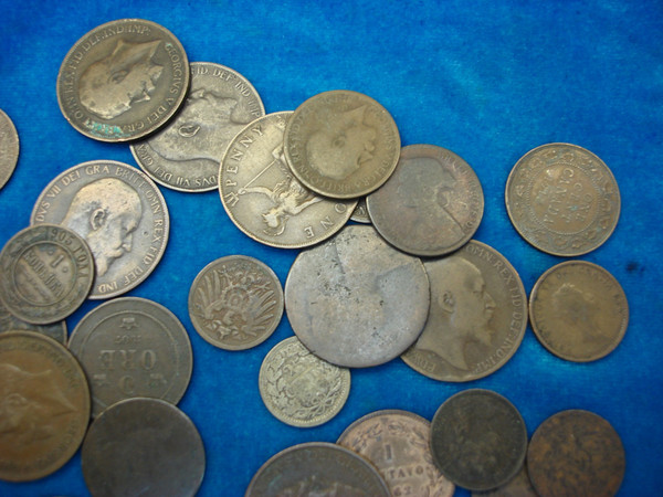 Antique World Coins Collection (35+): 100+ Years Old, 1816 & Later - See Photos!