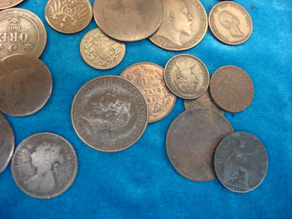 Antique World Coins Collection (35+): 100+ Years Old, 1816 & Later - See Photos!