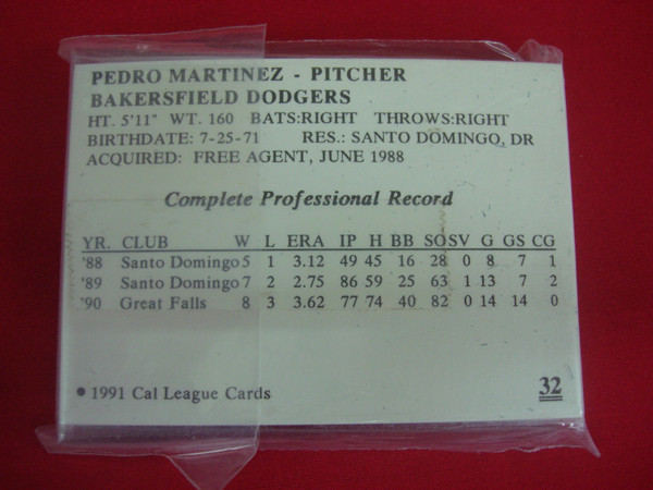 1991 Bakersfield Dodgers Cal League Team Set - Piazza, Martinez, Mondesi - MiLB Baseball Cards