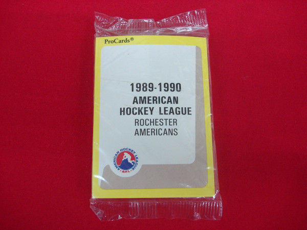 1989-90 Rochester Americans AHL ProCards Team Set - Factory Sealed